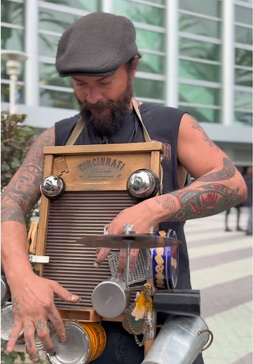 Magical Washboard Performance at NAMM 2025