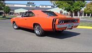 Bought at 14 Years Old ! 1968 Dodge Charger R/T 440 in Orange & Ride My Car Story with Lou Costabile