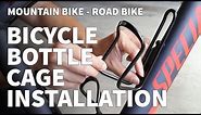 How to Install a Bike Bottle Cage on a Bike – Water Bottle Holder Installation for Mountain Bikes