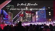 Montreal En Lumière2022. Walking in Montreal in a Special Night. #Montrealenlumiere #lanuitblanche