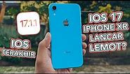 iPhone XR dengan iOS 17 Lancar atau Lemot ? iOS Terakhir iPhone XR ?