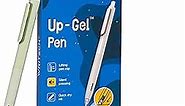 WRITECH Gel Pens Fine Point: 0.5mm No Smear & Smudge Black Ink Pen Click for Journaling Sketching Drawing Notetaking Retractable Extra Finepoint Smooth Writing Silent Pen Set Non Bleed 8ct Up-Gel