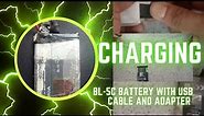 Charging Your BL-5C Battery via USB: A Simple Guide",Easy Steps When Charging pins not working.