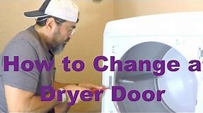 How to Change a Dryer Door From Left to Right LG HydroShield