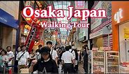 Amazing Osaka Japan Walking Tour 🇯🇵 | Street View in 4k [2023]