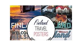 Finland Travel Posters