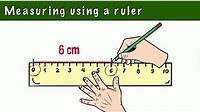 Measuring using a ruler (cm)- grade 2