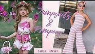 Girls Jumpsuits & Rompers | www.miabellebaby.com