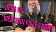 Knife Knowledge/Knife Basics: Deba Knife vs Western Fish Fillet Knife