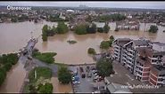 Poplave u Srbiji 2014. /Serbia floods aerial video