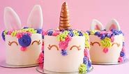 Mini Unicorn Inspired Cake Tutorial- Rosie's Dessert Spot