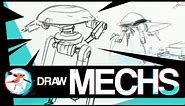 How to draw MECHS tutorial