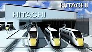 Newton Aycliffe CGI video from Hitachi Rail Europe - Hitachi