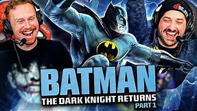BATMAN: The Dark Knight Returns, Part 1 MOVIE REACTION! FIRST TIME WATCHING!! DC Animated 2012