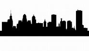 Buffalo, New York City Skyline (Cityscape Decal)
