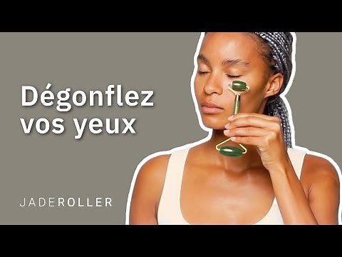 DÉGONFLEZ VOS YEUX AVEC LE ROULEAU DE JADE | Jade Roller
