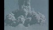 HD Developing mushroom cloud in Nevada Tumbler-Snapper Dog shot 1952