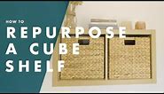 How to Hang A Cube Shelf On The Wall | Bunnings Warehouse