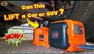 Amazing!!! This TINY Portable 5 TON Electric Car Hydraulic Jack WILL BLOW YOUR MIND!!!