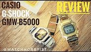 IN-DEPTH REVIEW: Casio G-Shock GMW-B5000 35th Anniversary Steel & Gold