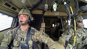 Military MRAP All Terrain Vehicle Combat Driver