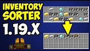 INVENTORY MOD 1.19.4 minecraft - how to download & install Inventory Sorting mod 1.19.4 (Fabric)