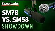 Shure Mic Showdown | SM7B vs. SM58
