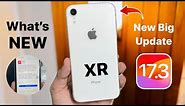 iPhone XR New Big Update iOS 17.3 - iOS 17.3 New Features & Changes on iPhone XR
