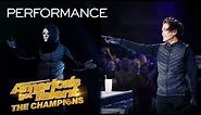 SHIN LIM Is Magician X?! Marc Spelmann Blows Minds With Magic! - America's Got Talent: The Champions