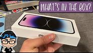 Apple iPhone 14 Pro Quick Unboxing - What's in the Box?