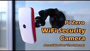 How To Make A Raspberry Pi Zero WiFi Security Camera, Also Accessible Over The Internet