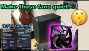 Using Q-Fan Control to get Quiet Computer Fans