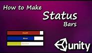 Unity: How to Make Status Bars (Graphics)