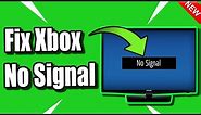How to Fix Xbox One HDMI No Signal & Black Screen Reset (Best Method)
