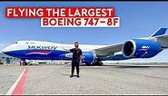 Flying Boeing’s Largest Aircraft - 747-8F Cargo SilkWay West