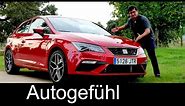 Seat Leon FR Facelift FULL REVIEW test driven new neu 2017/2018 - Autogefühl