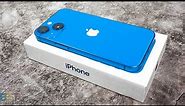 iPhone 13 Mini Blue Unboxing & First Impressions