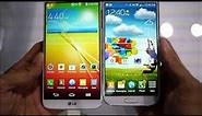 LG G2 vs Samsung Galaxy S4 first look