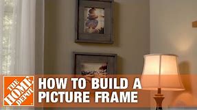 DIY Picture Frame: Rustic Frames | The Home Depot