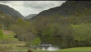 Snowdonia | Yr Wyddfa | Countryside | Slate pile | Quarry | Fremantle stock footage | E17R31 001