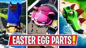 *NEW* FINDING ALL THE MECHA ROBOT *EASTER EGG* PARTS LOCATIONS IN CHAPTER 2! (Battle Royale)