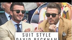 SUIT STYLE - David Beckham #suitstyle #davidbeckham #suits