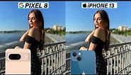 Google Pixel 8 Vs iPhone 13 Camera Test Full Comparison