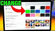 How To Change Keyboard Wallpaper or Theme on Galaxy Tab S8 / S8 Plus / S8 Ultra