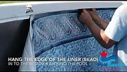 Beaded Above Ground Pool Liner Installation (With Voiceover) | Available at Pool Supplies Canada.ca