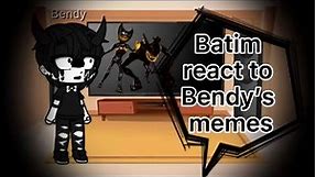 Batim reacts to Bendy’s memes (credits in description)
