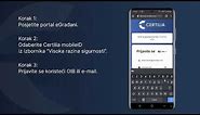 Certilia - Prijava u eGrađane sa Certilia mobileID-om