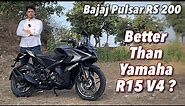 2023 Bajaj Pulsar RS 200 Review - Better Than Yamaha R15 V4 ?