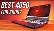 Fastest RTX 4050 Gaming Laptop for $600! Acer Nitro 5 Review