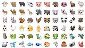 LEARN ANIMALS WITH EMOJIS - Animal Emojis for Kids, Toddlers, Kindergarten, Children